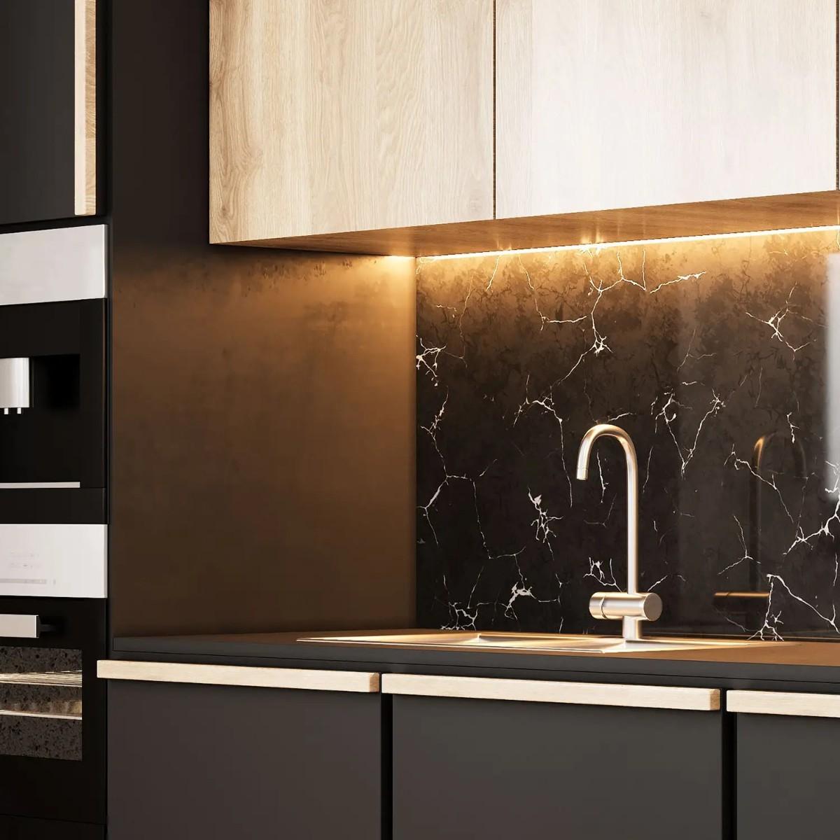 фото лента gauss 10w/m 60led/m 5050smd теплый белый 5m bt051 | 220svet.ru