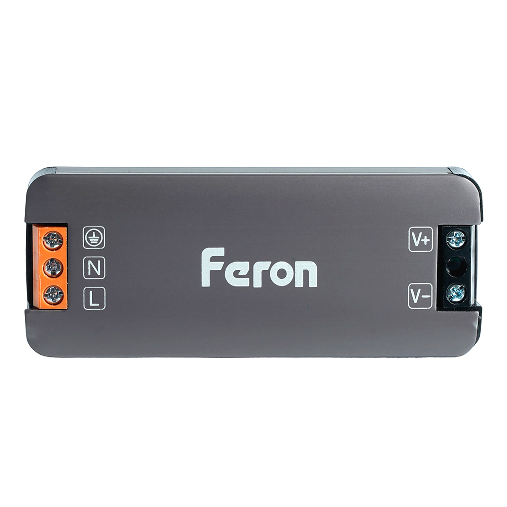 фото трансформатор электронный для светодиодной ленты 300w 12v ip67 (драйвер), lb007 feron 53143 | 220svet.ru