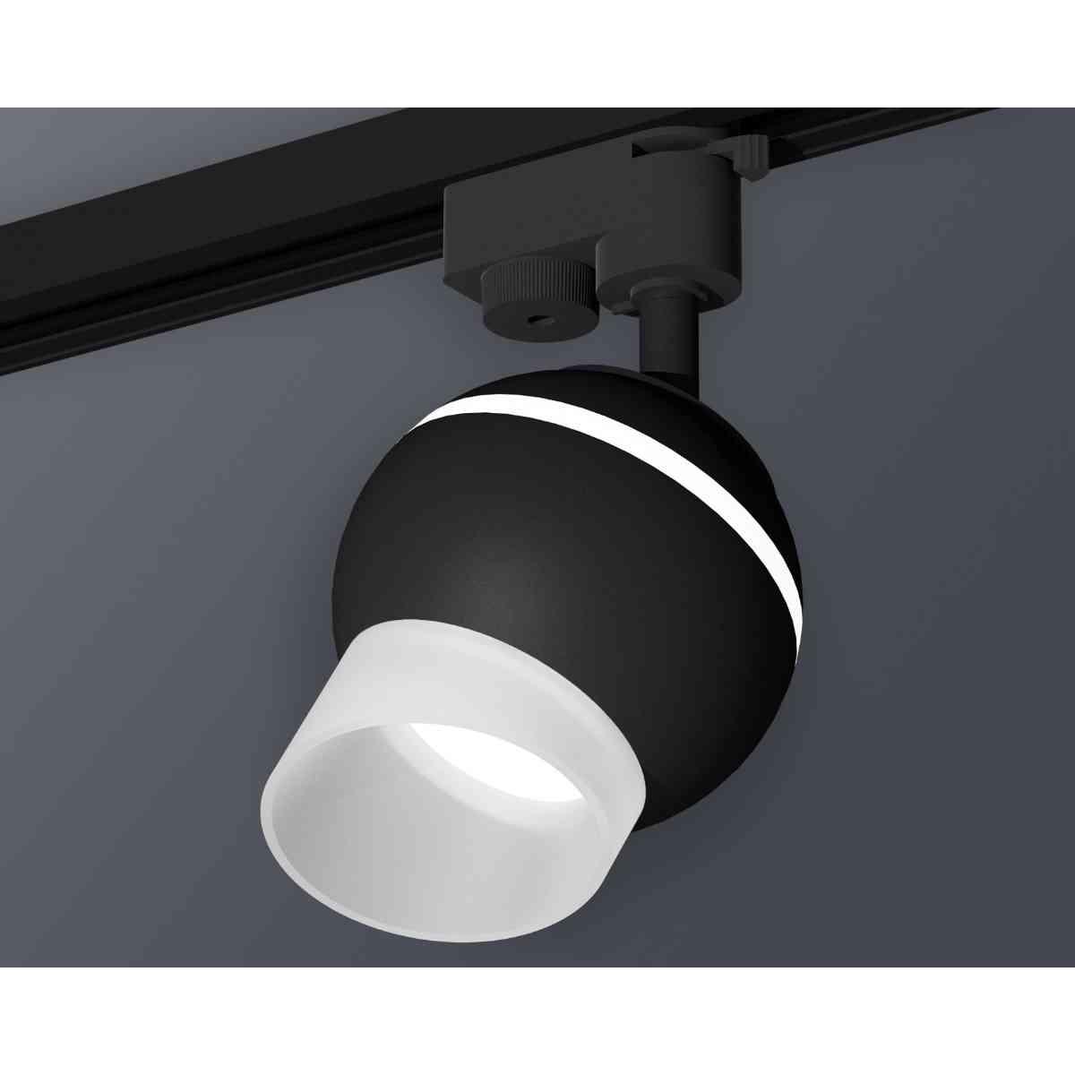 фото комплект трекового светильника ambrella light track system xt1102073 sbk/fr черный песок/белый матовый (a2521, c1102, n7175) | 220svet.ru