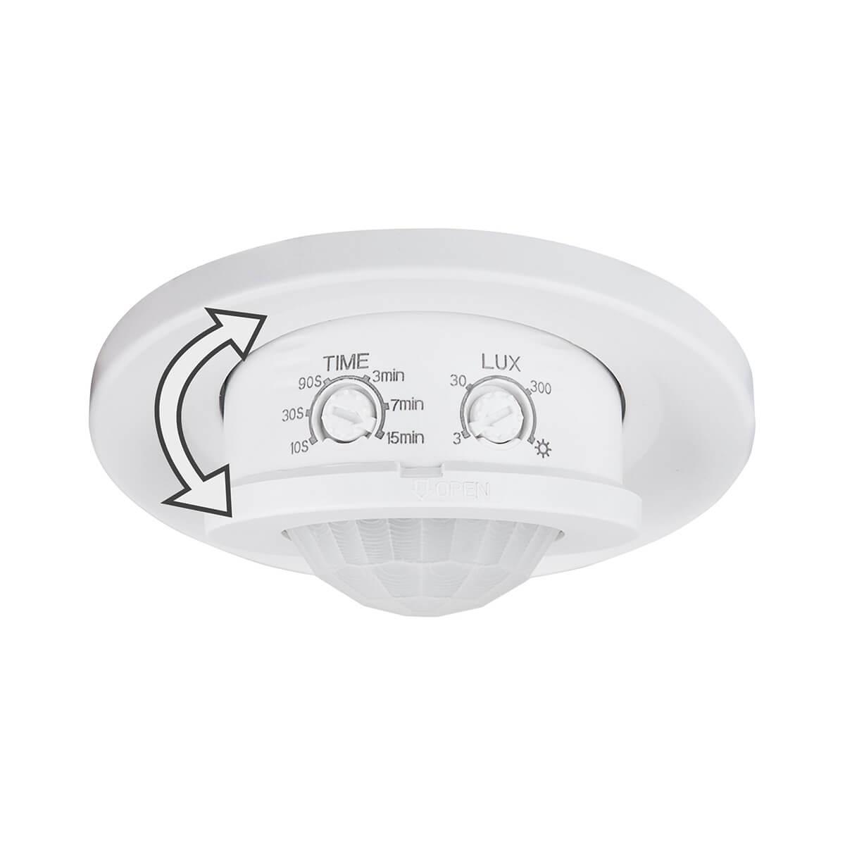 фото датчик движения elektrostandard 8m 2,2-4m 800w ip20 360 a041244 | 220svet.ru