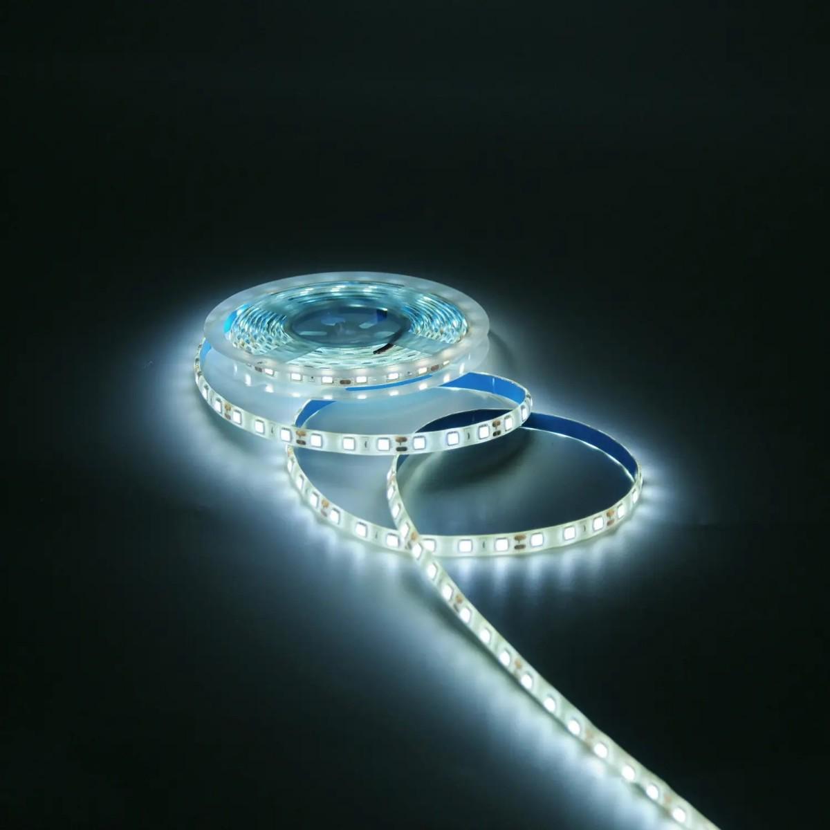 фото лента gauss 10w/m 60led/m 5050smd нейтральный белый 5m bt053 | 220svet.ru