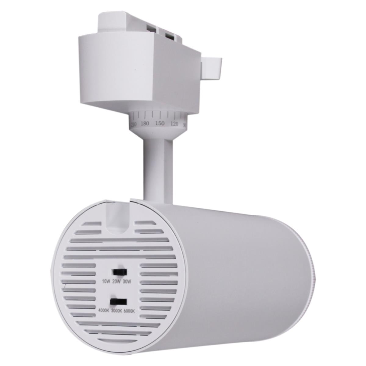 фото светильник трековый reluce 06650-9.3-led10/20/30w cct wt | 220svet.ru