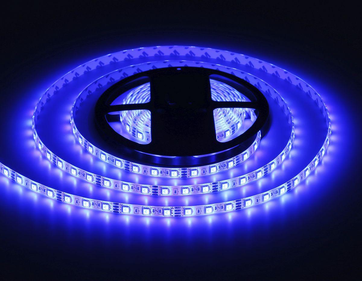 фото комплект светодиодной влагозащищенной ленты ambrella light 14,4w/m 60led/m 5050smd rgb 5m gs2502 | 220svet.ru