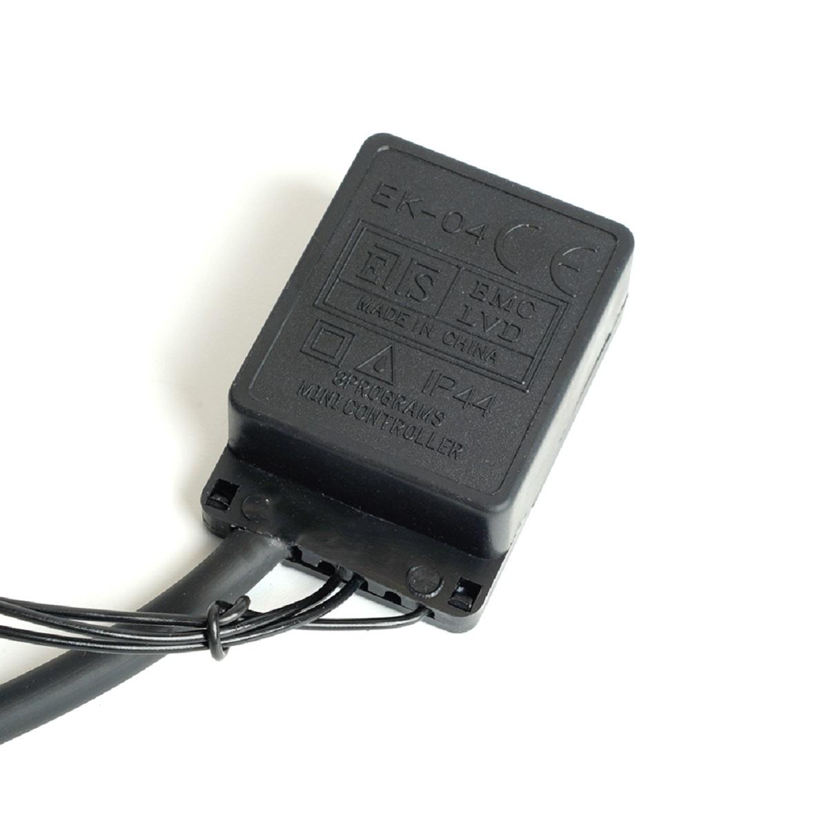 фото светодиодная гирлянда feron сеть 230v 2700k теплый белый 8 режимов cl42 48635 | 220svet.ru