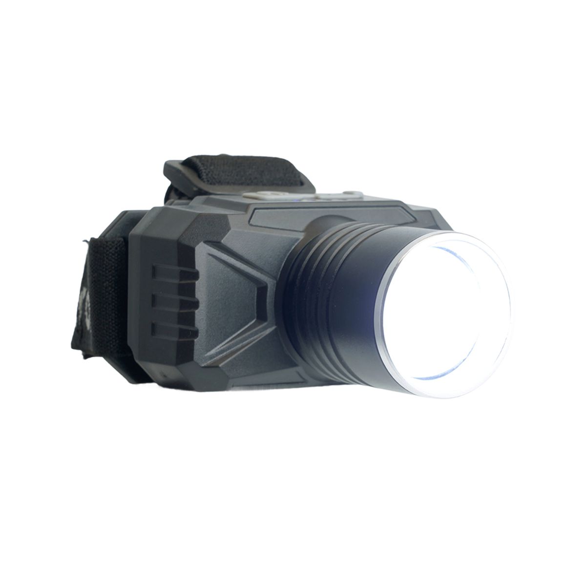 фото фонарь налобный feron th2314 c аккумулятором 20w 2500mah ip44 usb type-c алюминий 51621 | 220svet.ru