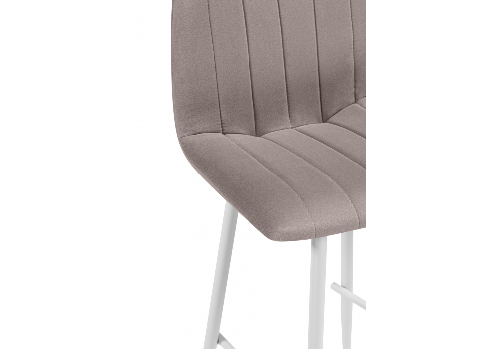 фото барный стул woodville дани мини латте / белый 632317 | 220svet.ru
