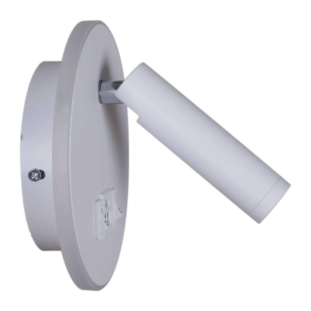 фото настенный светодиодный светильник reluce 86203-9.2-001kt led12w+usb wt | 220svet.ru