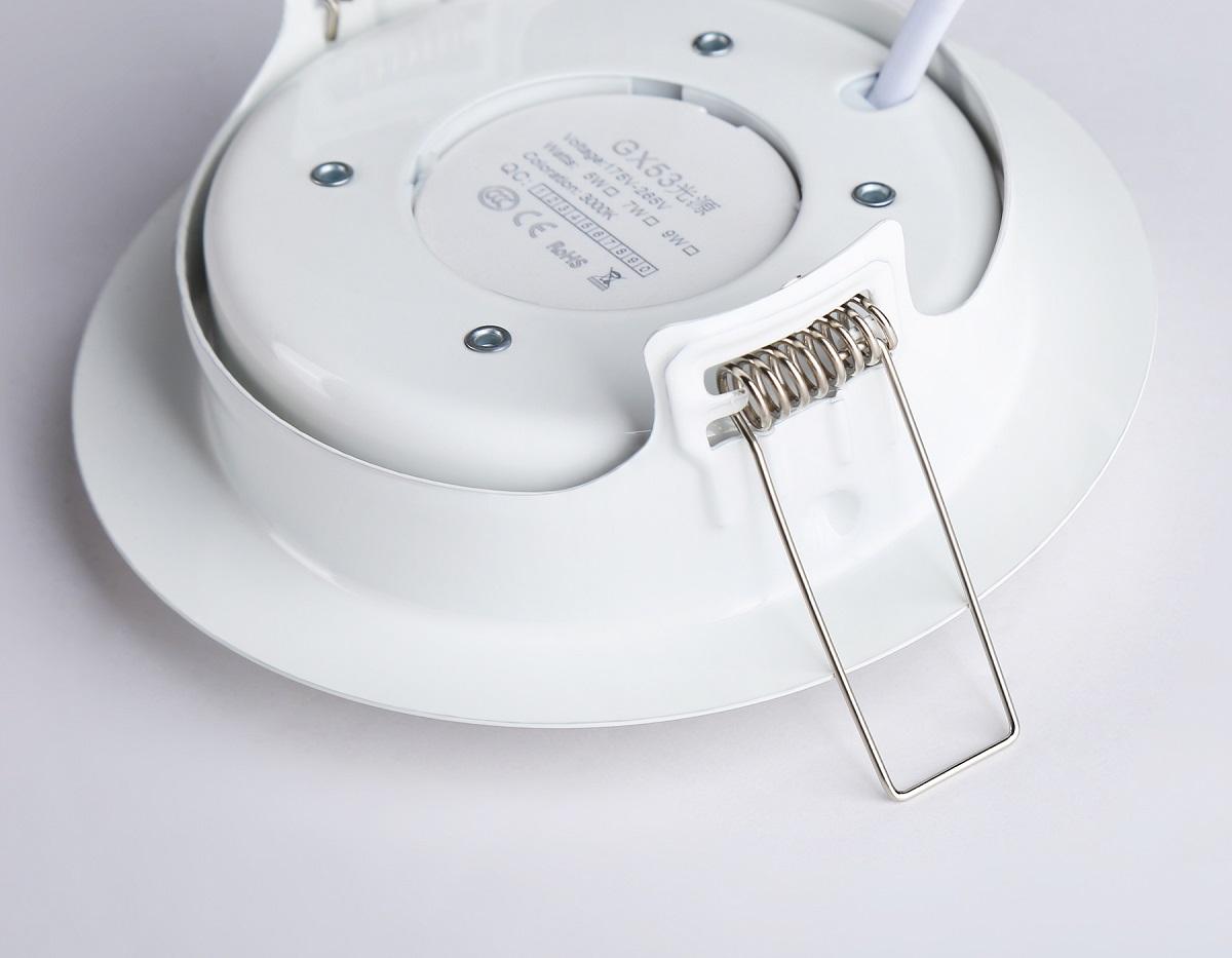 фото встраиваемый поворотный светильник ambrella light standard spot gx53 spot g10122 | 220svet.ru