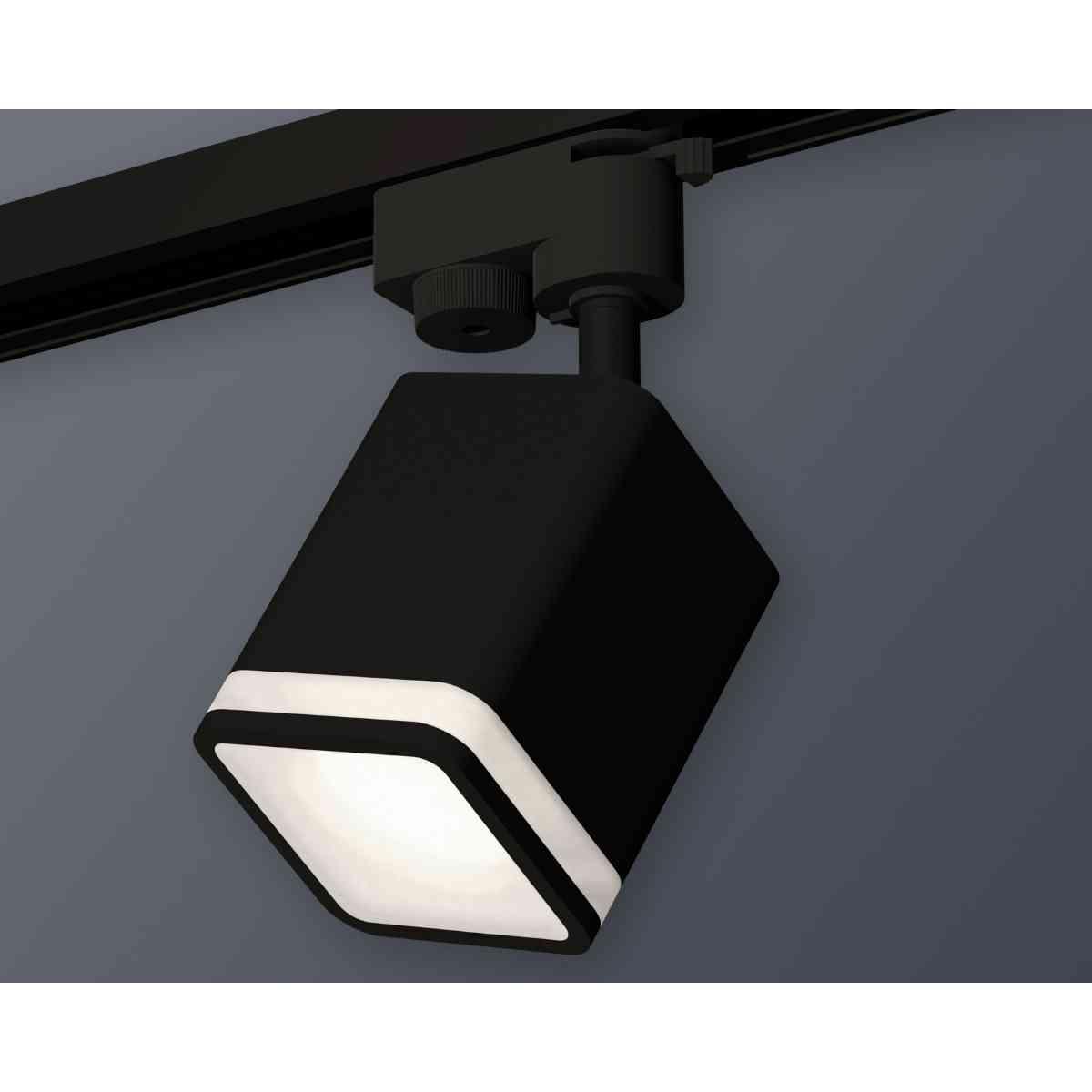 фото комплект трекового светильника ambrella light track system xt7813021 sbk/fr черный песок/белый матовый (a2521, c7813, n7751) | 220svet.ru