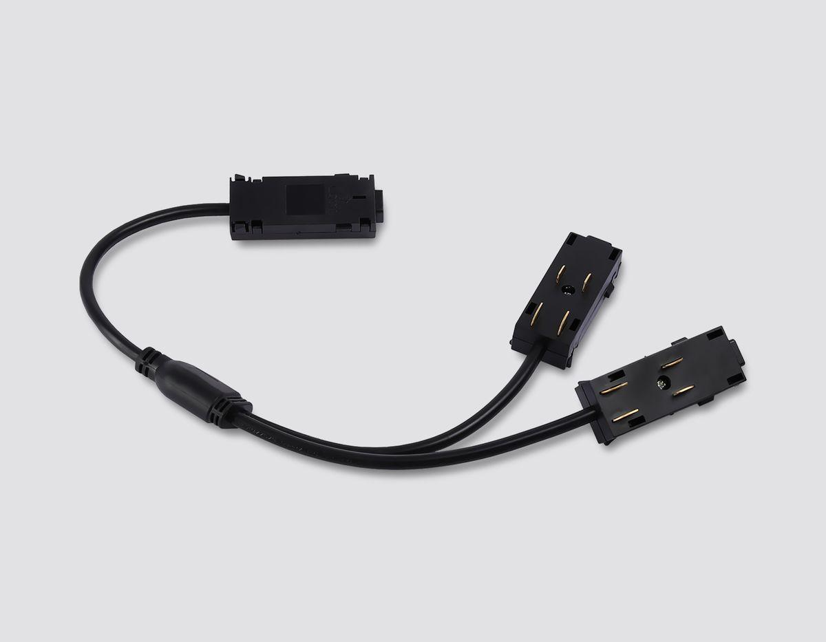 фото коннектор питания t-образный ambrella light track system magnetic 220v gl1114 | 220svet.ru