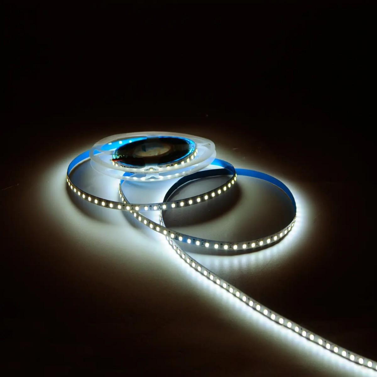 фото лента gauss 9,6w/m 120led/m 2835smd теплый белый 5m bt064 | 220svet.ru