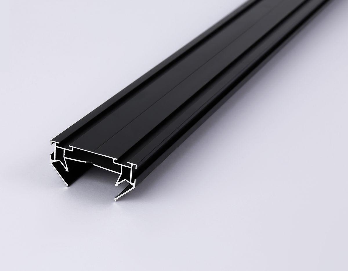 фото корпус в натяжной потолок для накладного шинопровода ambrella light track system standard 220v gl7132 | 220svet.ru