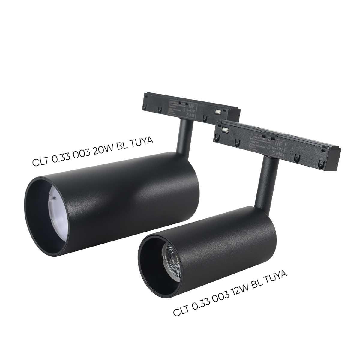 фото трековый магнитный светильник crystal lux clt 0.33 003 12w bl tuya | 220svet.ru