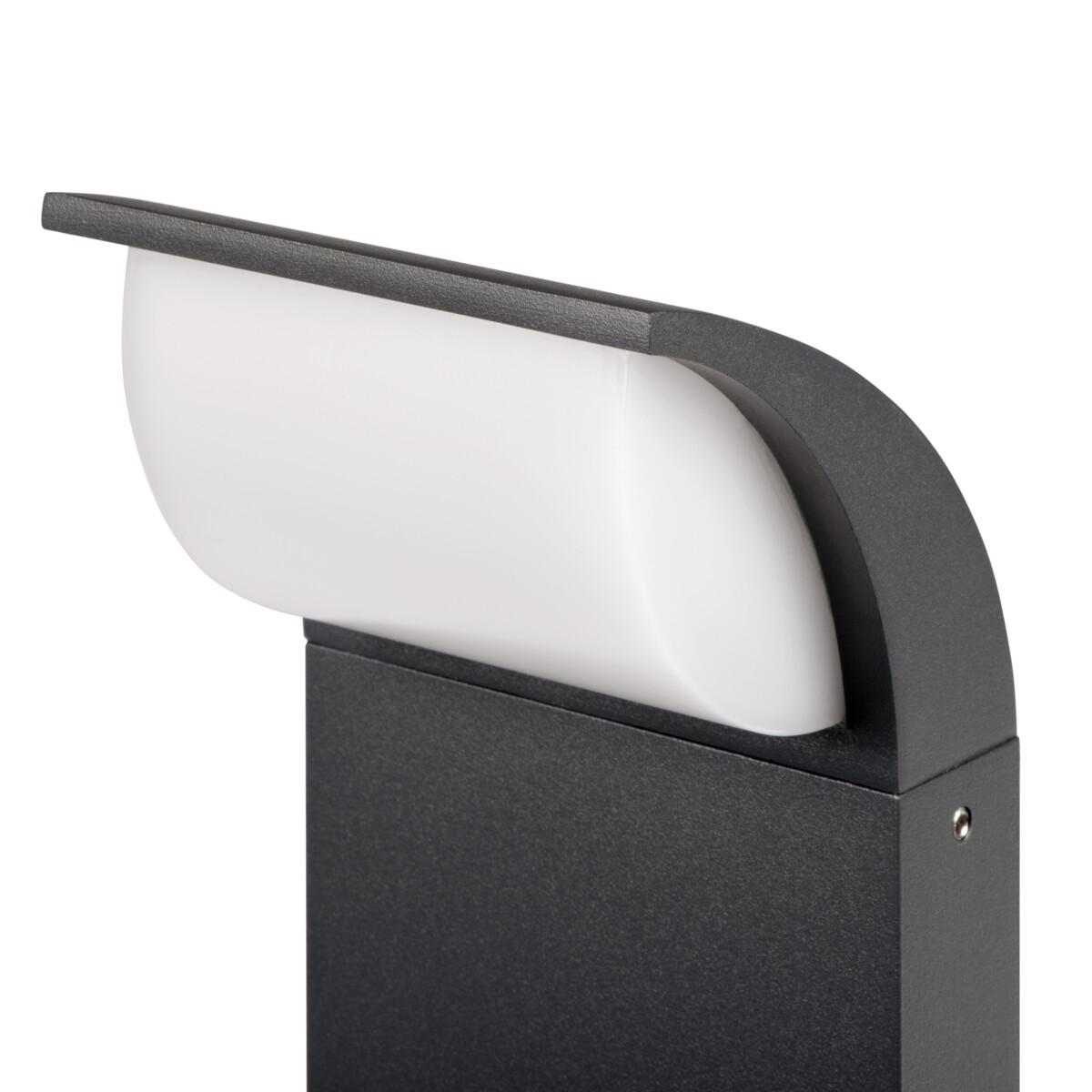 фото садовый настенный светильник kanlux abete led el 20 se-gr 36573 | 220svet.ru