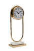 Миниатюра фото часы настольные с мраморным основанием garda decor 79mal-5852-36 | 220svet.ru