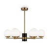 Миниатюра фото подвесная люстра freya marble fr5230pl-06bs | 220svet.ru