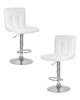 Миниатюра фото стул барный dobrin candy lm-5006-n_ch-m_el-white-12088 | 220svet.ru