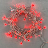 Миниатюра фото гирлянда нить 10м красная 24в, 100 led, провод прозрачный пвх, ip54 ltc pst100-10-1r | 220svet.ru