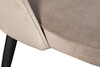Миниатюра фото стул велюр серо-бежевый garda decor 30c-12280 | 220svet.ru
