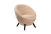 Миниатюра фото кресло иск.каракуль розовый garda decor 48my-2746 lpi | 220svet.ru