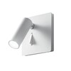 Миниатюра фото светодиодный спот ideal lux lite ap bianco | 220svet.ru