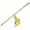 Миниатюра фото подсветка для картин (ul-00003348) uniel ult-f32-9w/nw ip20 gold | 220svet.ru