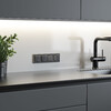 Миниатюра фото клавиша для выключателя перекрестного графит матовый werkel w1119064 | 220svet.ru