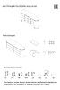 Миниатюра фото комод коричневый garda decor 40ad-00100 | 220svet.ru