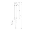 Миниатюра фото ландшафтный светодиодный светильник elektrostandard 35166/f a066036 | 220svet.ru