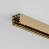 Миниатюра фото шинопровод накладной латунь 2м elektrostandard line magnetic 85227/00 | 220svet.ru