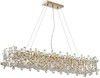 Миниатюра фото подвесная люстра хрустальная 2171/03/12pl stilfort, серия tetrix | 220svet.ru