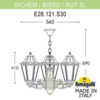 Миниатюра фото подвесной уличный светильник fumagalli sichem/rut 3l e26.120.s30.byf1r | 220svet.ru