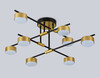 Миниатюра фото потолочный светильник ambrella light comfort fl51752 | 220svet.ru