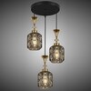Миниатюра фото подвесная люстра reluce 02003-0.9-03 smoke | 220svet.ru