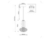 Миниатюра фото подвесной светодиодный светильник ambrella light high light lh11007 | 220svet.ru