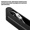 Миниатюра фото светильник накладной светодиодный с переключателем цветовой температуры novotech iter 359800 черный | 220svet.ru
