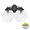 Миниатюра фото светильник уличный настенный fumagalli porpora/g300 g30.141.000.axf1rdn | 220svet.ru
