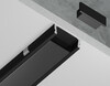Миниатюра фото алюминиевый профиль накладной для светодиодной ленты до 11мм ambrella light illumination gp1700bk | 220svet.ru