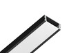 Миниатюра фото алюминиевый профиль накладной для светодиодной ленты до 11мм ambrella light illumination gp1700bk | 220svet.ru