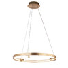 Миниатюра фото подвесной светодиодный светильник md2047-1s rose gold delight collection | 220svet.ru