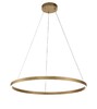Миниатюра фото подвесной светодиодный светильник indigo galass 14001/1p gold v000017l | 220svet.ru