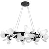 Миниатюра фото подвесная люстра lightstar ceramo bw lightstar 799127 | 220svet.ru