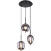 Миниатюра фото подвесной светильник globo blacky 15345-3 | 220svet.ru