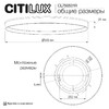 Миниатюра фото накладной светодиодный светильник с пультом ду rgb citilux etalon cl750501r | 220svet.ru