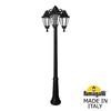 Миниатюра фото садово-парковый фонарь fumagalli ricu bisso/rut 3l dn e26.157.s30.axf1rdn | 220svet.ru