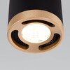 Миниатюра фото потолочный светодиодный светильник elektrostandard 25033/led черный a062522 | 220svet.ru