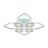 Миниатюра фото потолочная светодиодная люстра profit light 8439/4+4a wht | 220svet.ru
