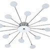 Миниатюра фото потолочная люстра escada starfall 2109/16 chrome | 220svet.ru