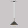 Миниатюра фото подвесной светильник eurosvet 50024/1 серый | 220svet.ru