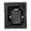 Миниатюра фото уличный настенный светильник uniel uul-p51a 6w/gu10 ip65 black ul-00010510 | 220svet.ru